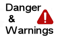 Archerfield Danger and Warnings